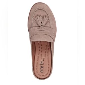 Earth Taupe/gray Suede Loafers